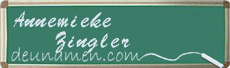 Annemieke Zingler Visitenkarte